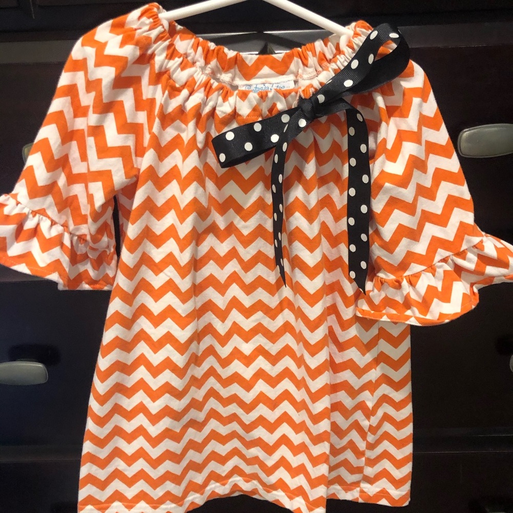 Chevron 4t dress